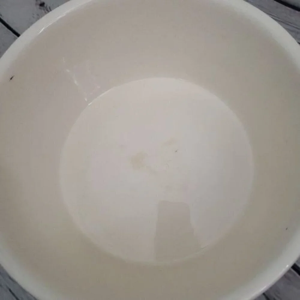 Vintage Pantry Bak-In Ware Crooksville Cream Bowl